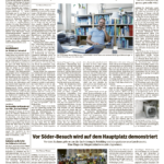 Zeitungsartikel der Augsburger Allgemeinen über Biohacking mit Heilpraktiker Karsten Tebben